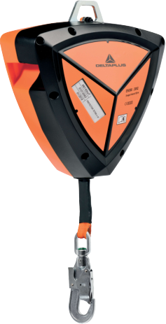 PROTECTOR 6 M TAŚMA ABS SZER. 25 MM + 1 ŁĄCZNIK AM016 Z KRĘTLIKIEM I WSKAŹNIKIEM UPADKU