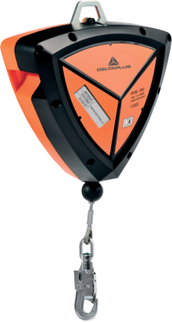 PROTECTOR 6 M LINA GALWANIZOWANA ABS Ø 4 MM + 1 ŁĄCZNIK AM016 Z KRĘTLIKIEM I WSKAŹNIKIEM UPADKU