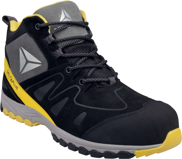 PÓŁBUTY Z DWOINY WELUROWEJ I POLIESTRU TYPU MESH - S3 HRO SRC