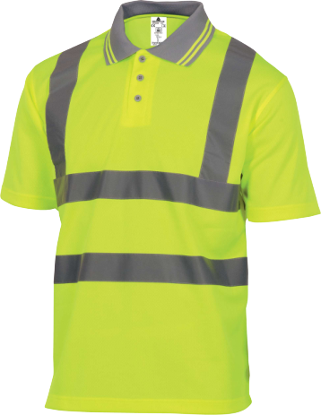 POLO OSTRZEGAWCZE Z POLIESTRU