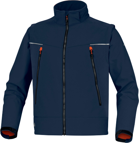 BLUZA "SOFTSHELL" Z POLIESTRU I ELASTANU, 3 WARSTWY LAMINOWANE