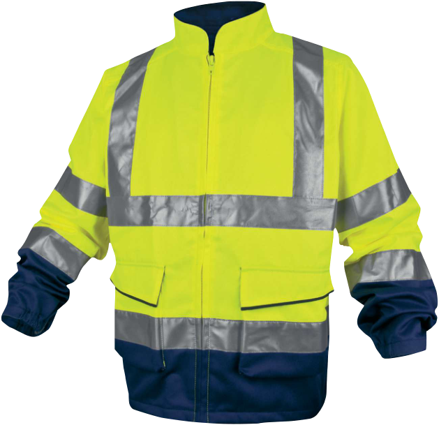BLUZA ROBOCZA OSTRZEGAWCZA PANOSTYLE Z POLIESTRU I BAWEŁNY