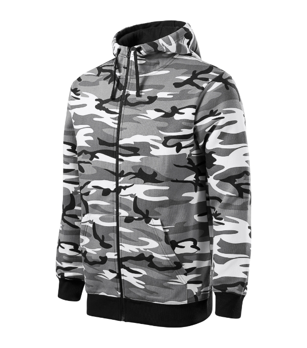 Camo Zipper C19 Bluza męska