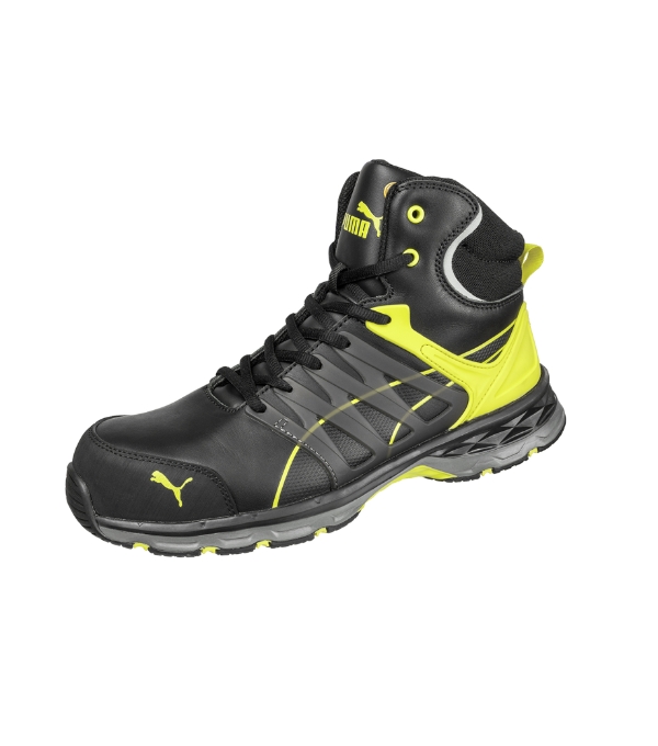 VELOCITY 2.0 YELLOW MID S12 Buty do kostki męska
