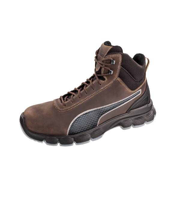 CONDOR BROWN MID S14 Buty do kostki męska