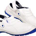 BUTY BEZPIECZNE - BIAŁO-NIEBIESKI 38