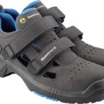BUTY BEZPIECZNE - CZARNO-NIEBIESKI 45