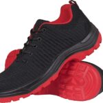 BUTY BEZPIECZNE OX.01.202 FLY-P-SB - CZARNO-CZERWONY 40