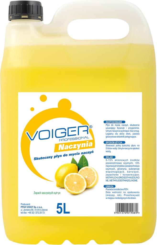 ŚRODEK DO MYCIA NACZYŃ -  5 l