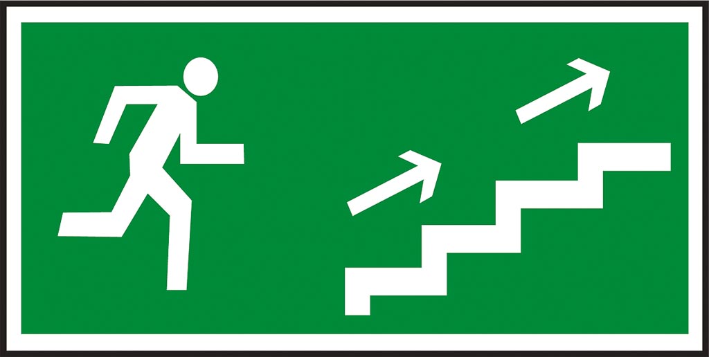 ZNAK BEZPIECZEŃSTWA -  150x300 mm