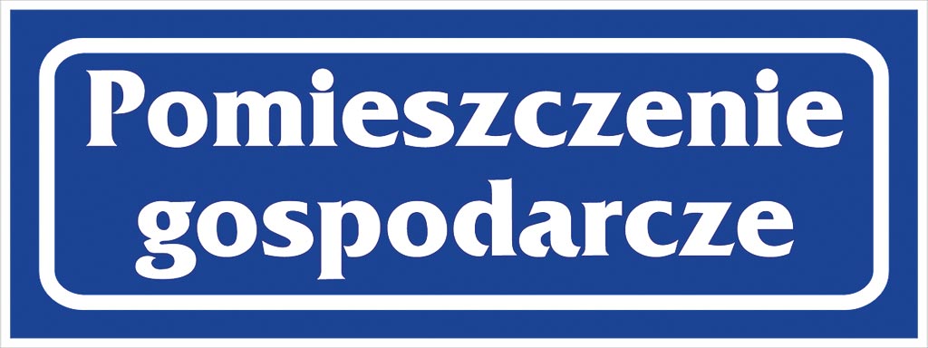 ZNAK BEZPIECZEŃSTWA -  90x240 mm