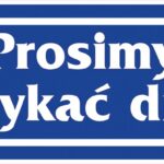 ZNAK BEZPIECZEŃSTWA -  90x240 mm