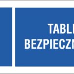 ZNAK BEZPIECZEŃSTWA -  74x210 mm