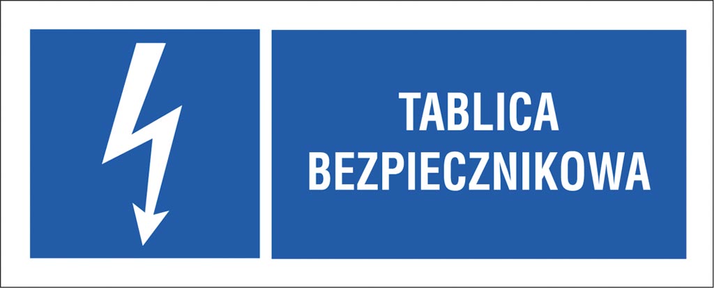 ZNAK BEZPIECZEŃSTWA -  74x210 mm