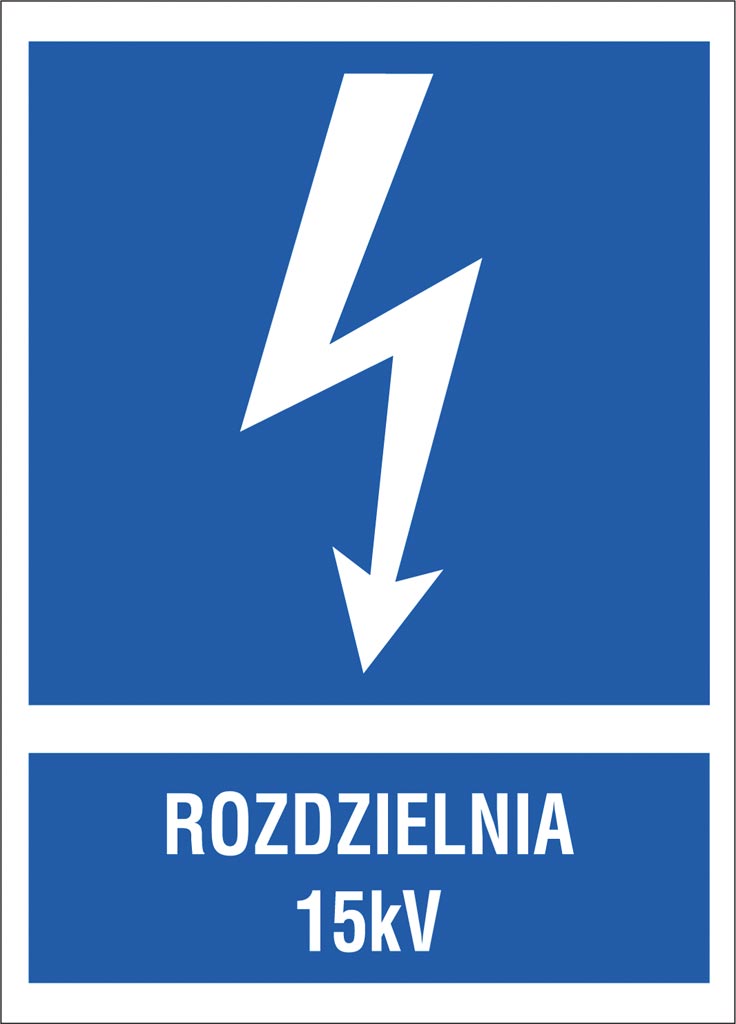 ZNAK BEZPIECZEŃSTWA -  74x105 mm
