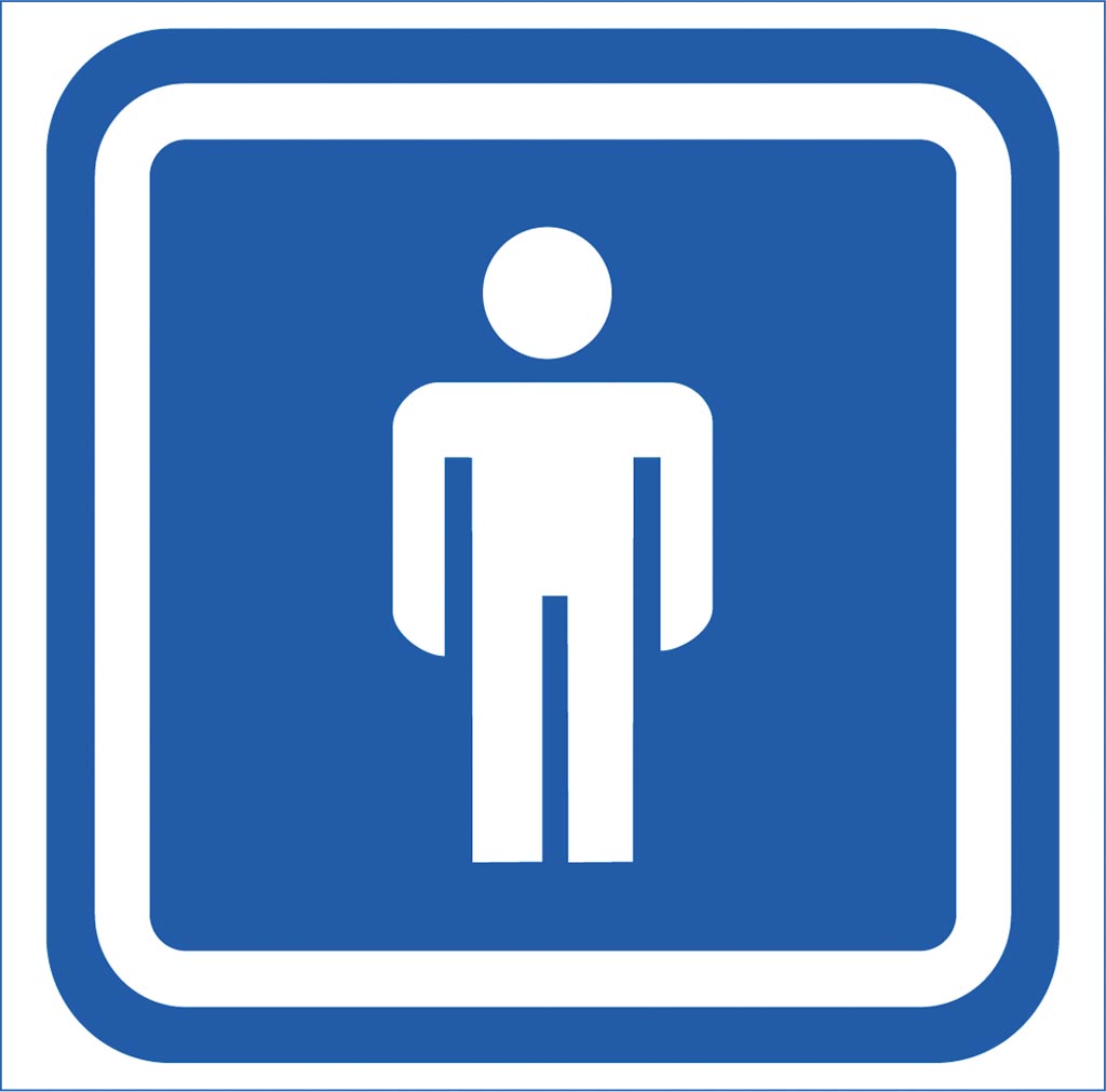 ZNAK BEZPIECZEŃSTWA -  100x100 mm