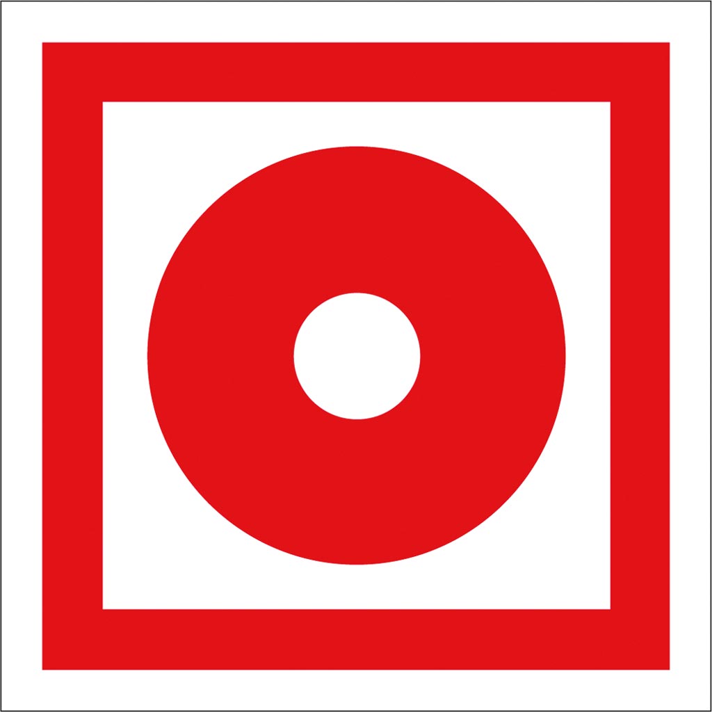 ZNAK BEZPIECZEŃSTWA -  200x200 mm