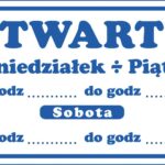 ZNAK BEZPIECZEŃSTWA -  150x205 mm