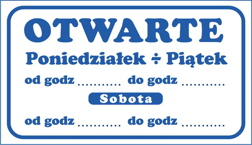 ZNAK BEZPIECZEŃSTWA -  150x205 mm