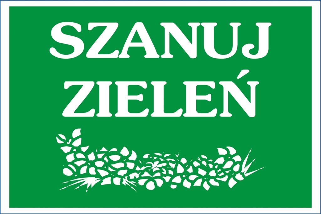 ZNAK BEZPIECZEŃSTWA - 250x350 mm