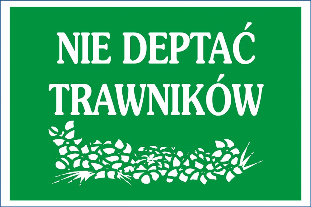 ZNAK BEZPIECZEŃSTWA - 250x350 mm
