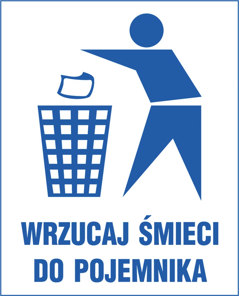 ZNAK BEZPIECZEŃSTWA - 220x300 mm