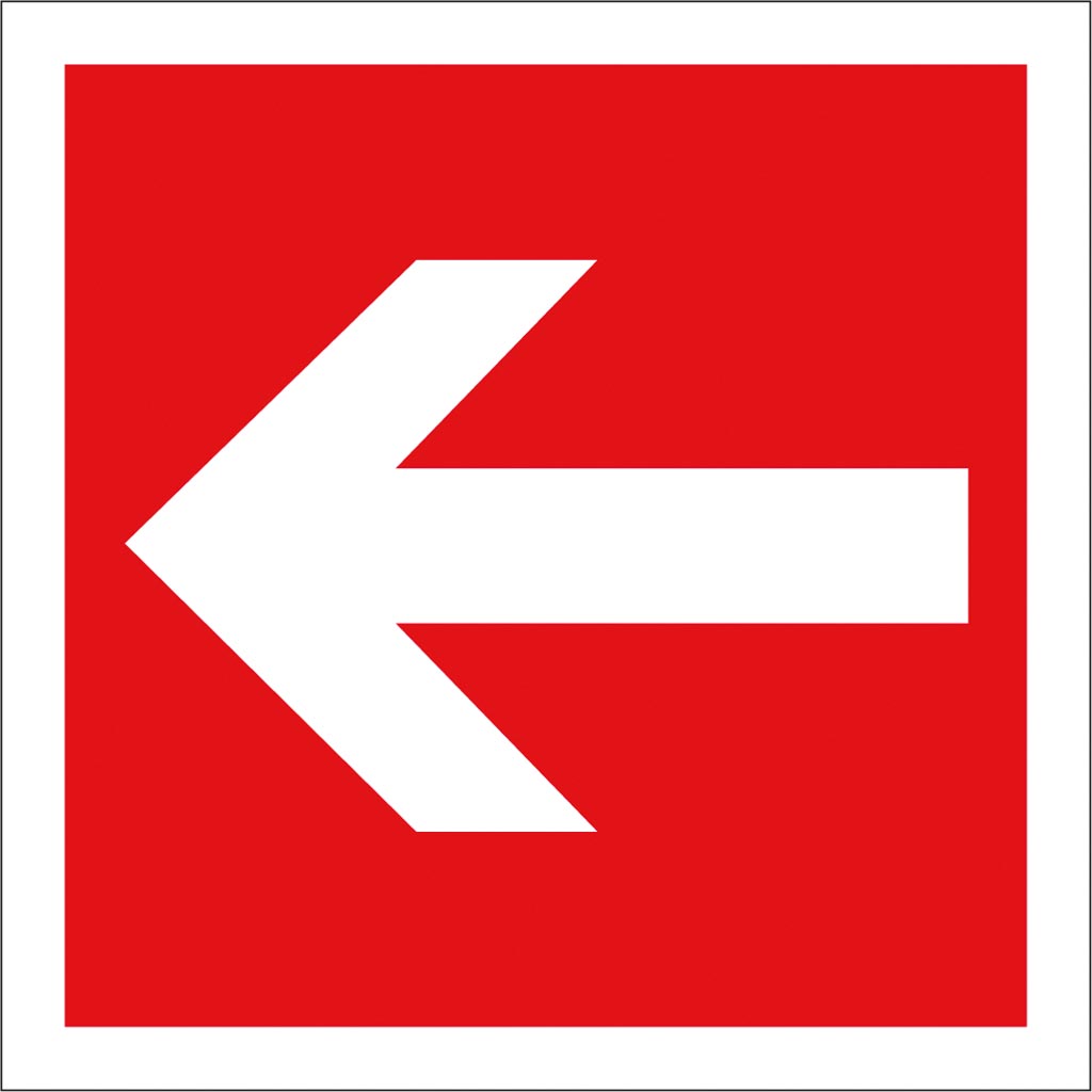 ZNAK BEZPIECZEŃSTWA -  150x150 mm