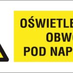 ZNAK BEZPIECZEŃSTWA -  74x210 mm