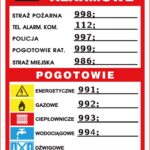 ZNAK BEZPIECZEŃSTWA -  210x150 mm