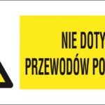 ZNAK BEZPIECZEŃSTWA -  74x210 mm
