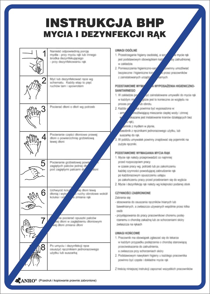 ZNAK BEZPIECZEŃSTWA -  200x300 mm