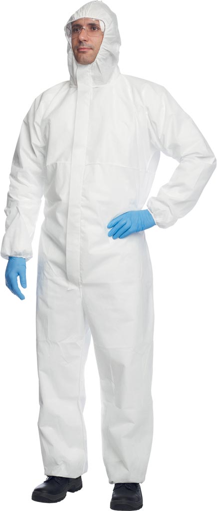 KOMBINEZON OCHRONNY - BIAŁY 3XL