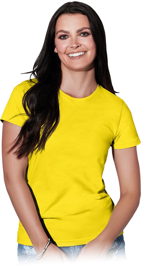 T-SHIRT DAMSKI - ŻÓŁTY L