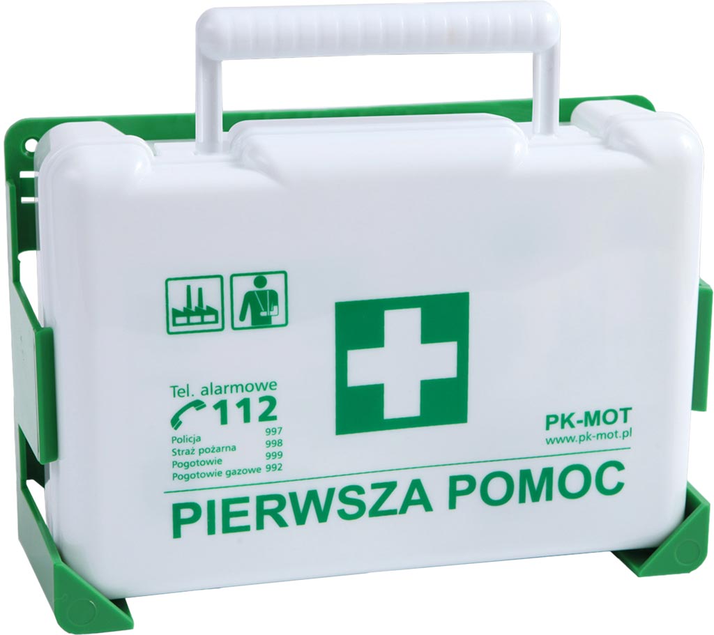 APTECZKA PIERWSZEJ POMOCY 8% VAT - BIAŁY 8x25x17