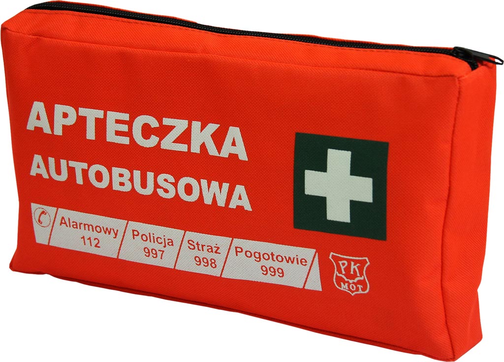APTECZKA PIERWSZEJ POMOCY 8% VAT - POMARAŃCZOWY 28x15x5