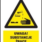 ZNAK BEZPIECZEŃSTWA -  200x300 mm