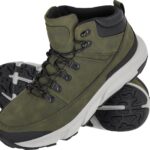 BUTY TYPU TRZEWIK - ZIELONO-JASNOSZARY 41