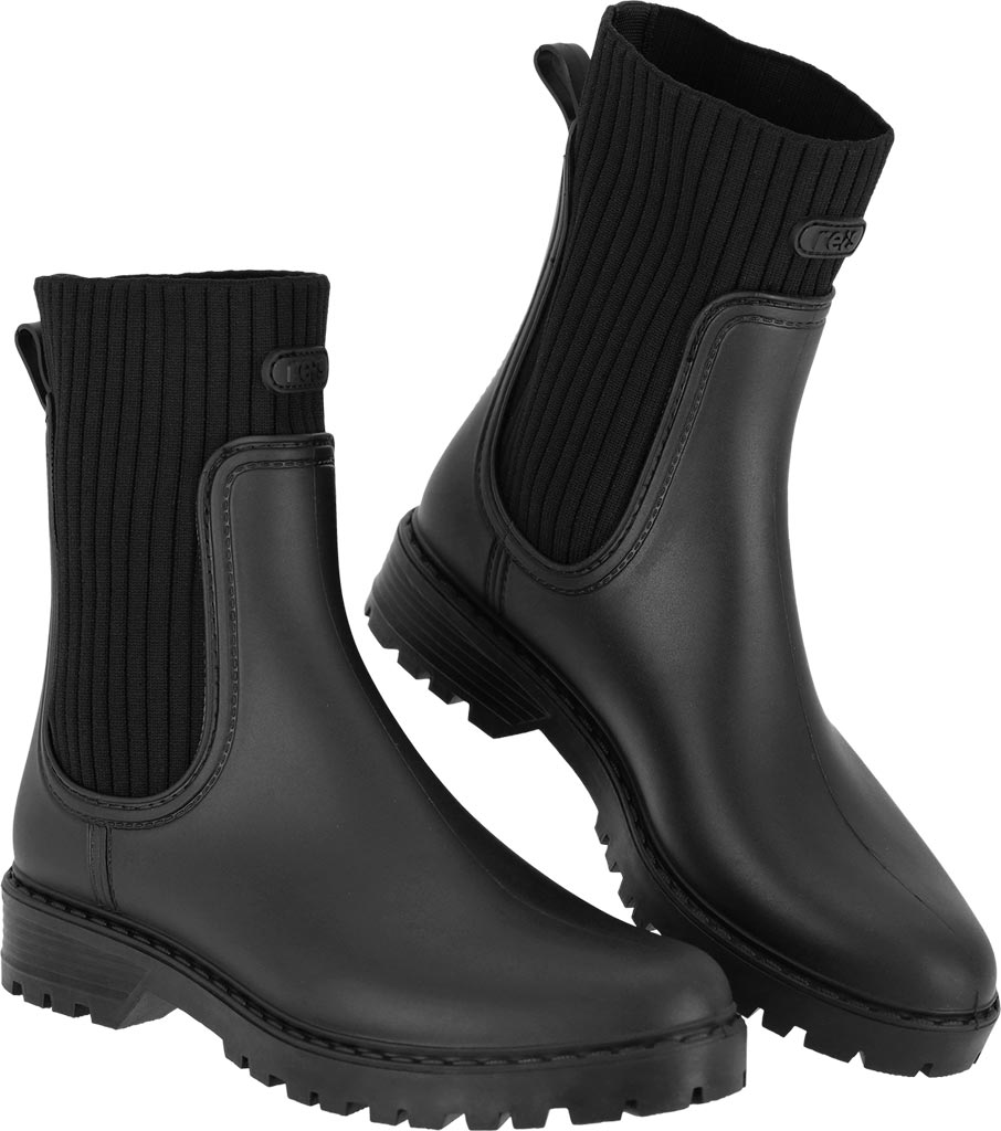 BUTY Z PCV - CZARNY 40