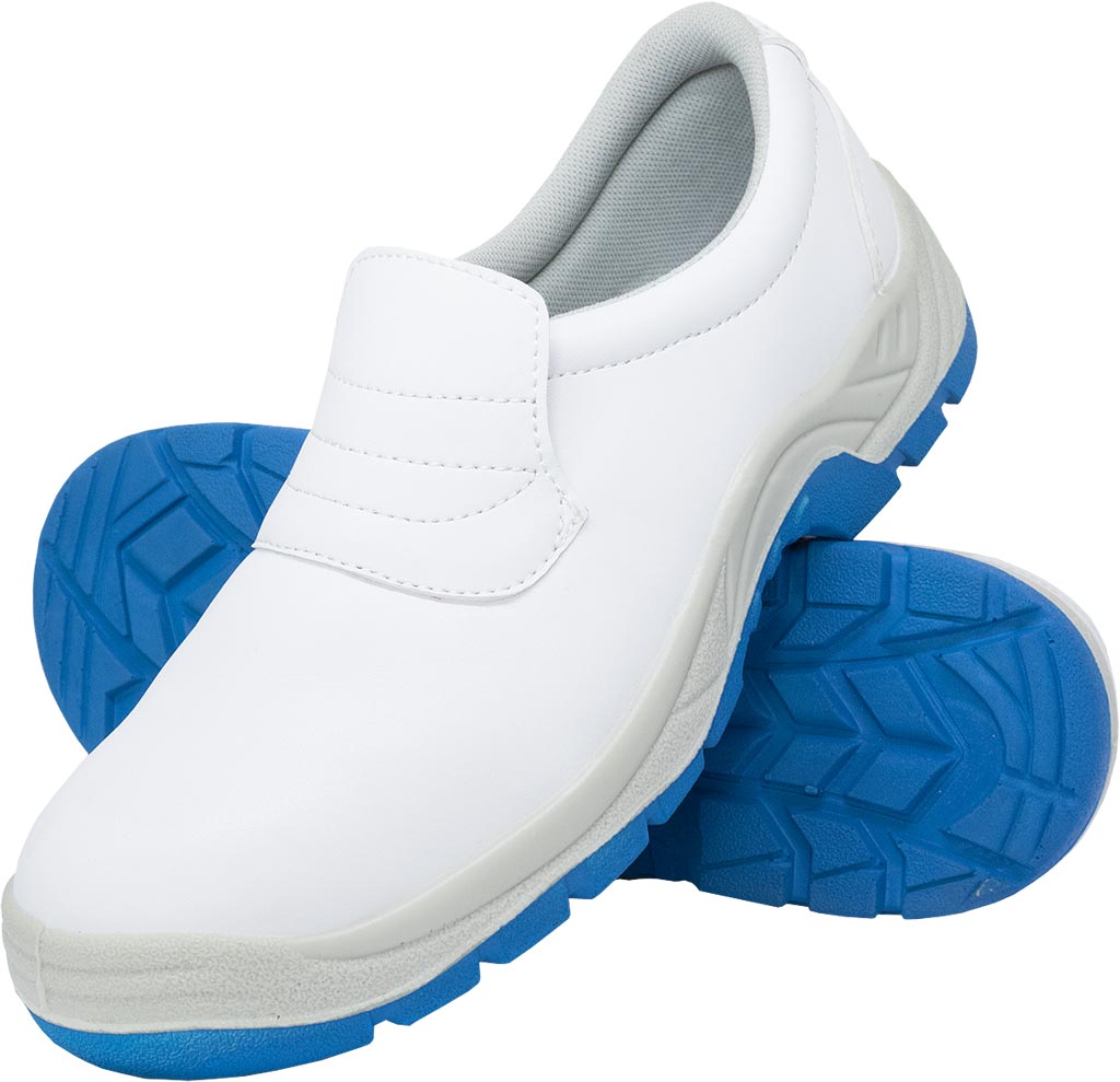 BUTY BEZPIECZNE - BIAŁO-NIEBIESKI 39