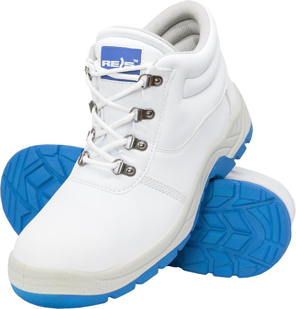BUTY BEZPIECZNE - BIAŁO-NIEBIESKI 46