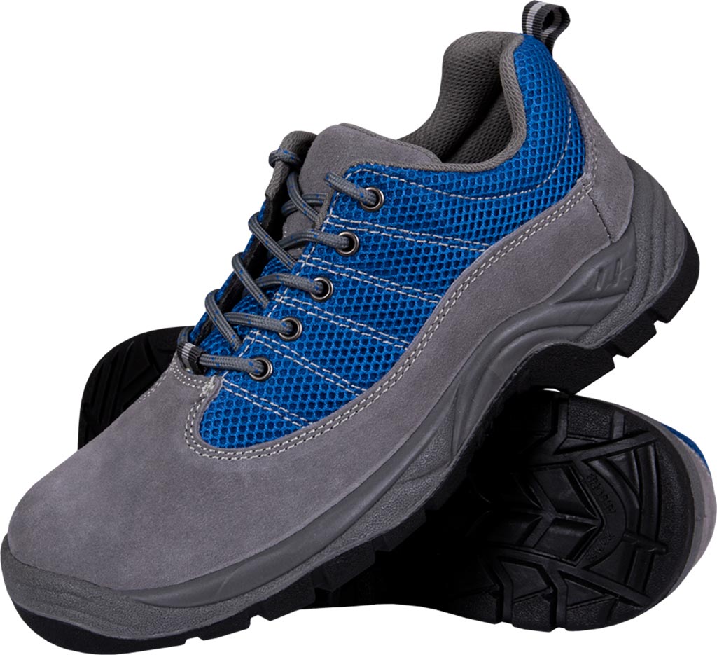 BUTY BEZPIECZNE - SZARO-NIEBIESKI 43
