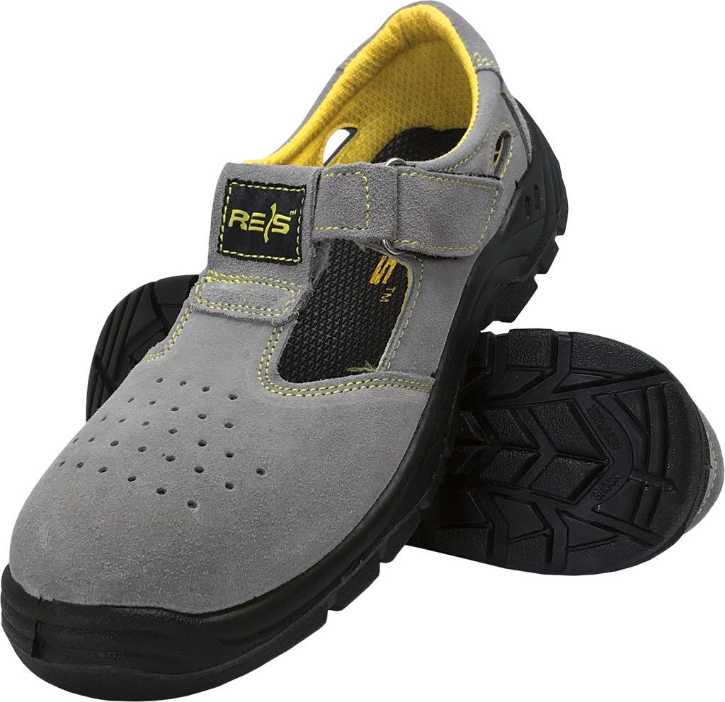 BUTY BEZPIECZNE - STALOWO-ŻÓŁTY 47