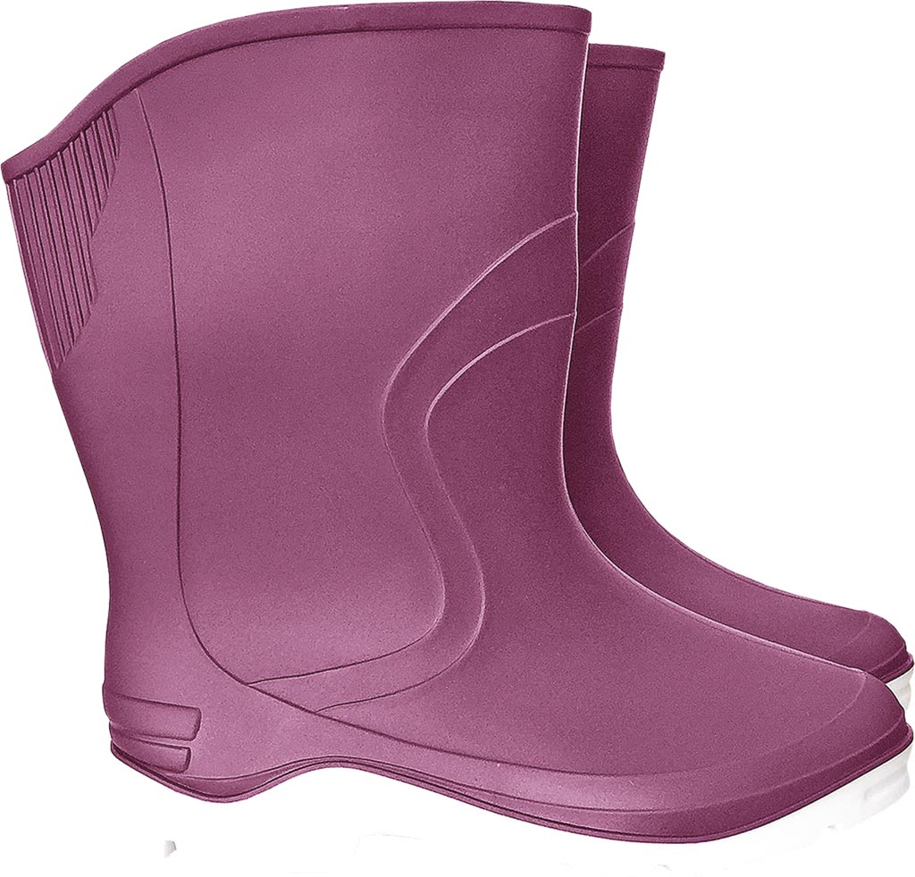 BUTY Z PCV - PURPUROWY 39