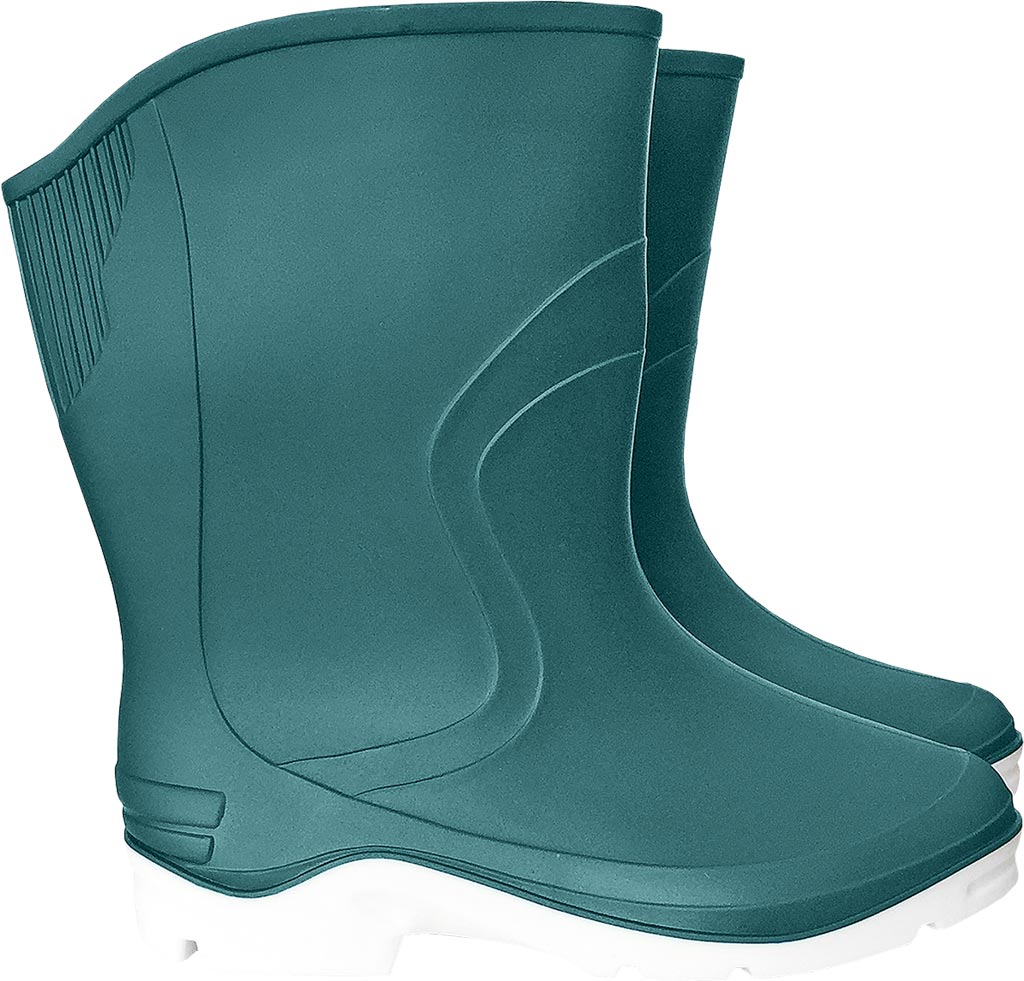 BUTY Z PCV - CIEMNOTURKUSOWY 38