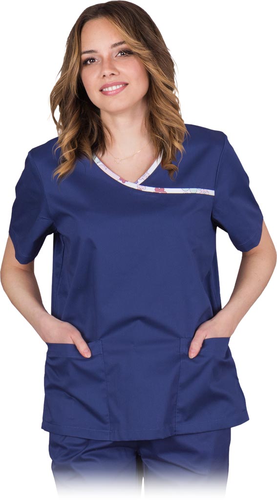 BLUZA OCHRONNA - GRANATOWY 2XL