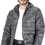 KURTKA OCHRONNA OCIEPLANA - MORO-CZARNY 2XL