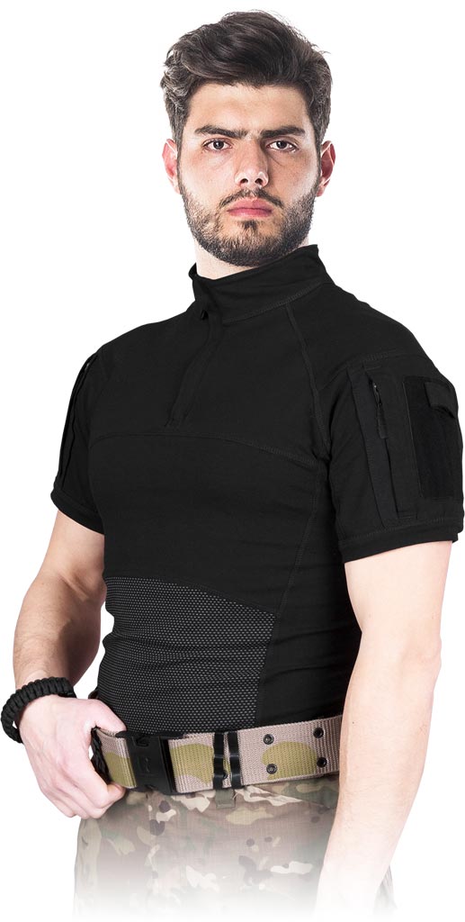 T-SHIRT MĘSKI - CZARNY L