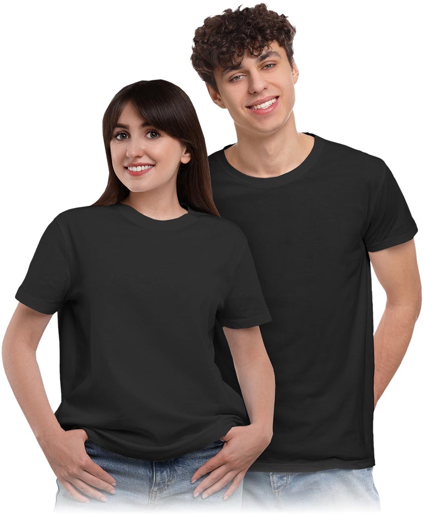 T-SHIRT - CZARNY 10XL