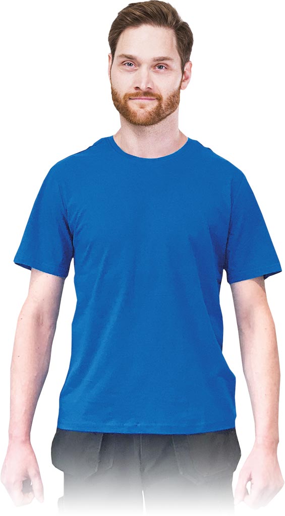 T-SHIRT MĘSKI - NIEBIESKI 2XL