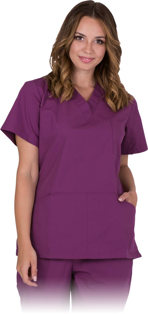 BLUZA OCHRONNA - FIOLETOWY S